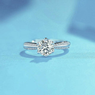 Gorgeous 1.00 ct Diamond Engagement Ring Evani Naomi Jewelry