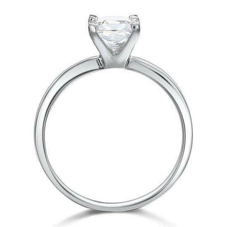 Princess-cut 1.00 ct Diamond Engagement Ring Evani Naomi Jewelry