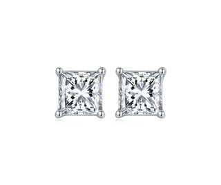 Square-cut 1.0 ct Moissanite Diamond Jewelry Set Evani Naomi Jewelry