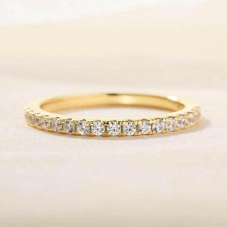 Classic Round Cut 2.0ct Yellow Gold Bridal Set